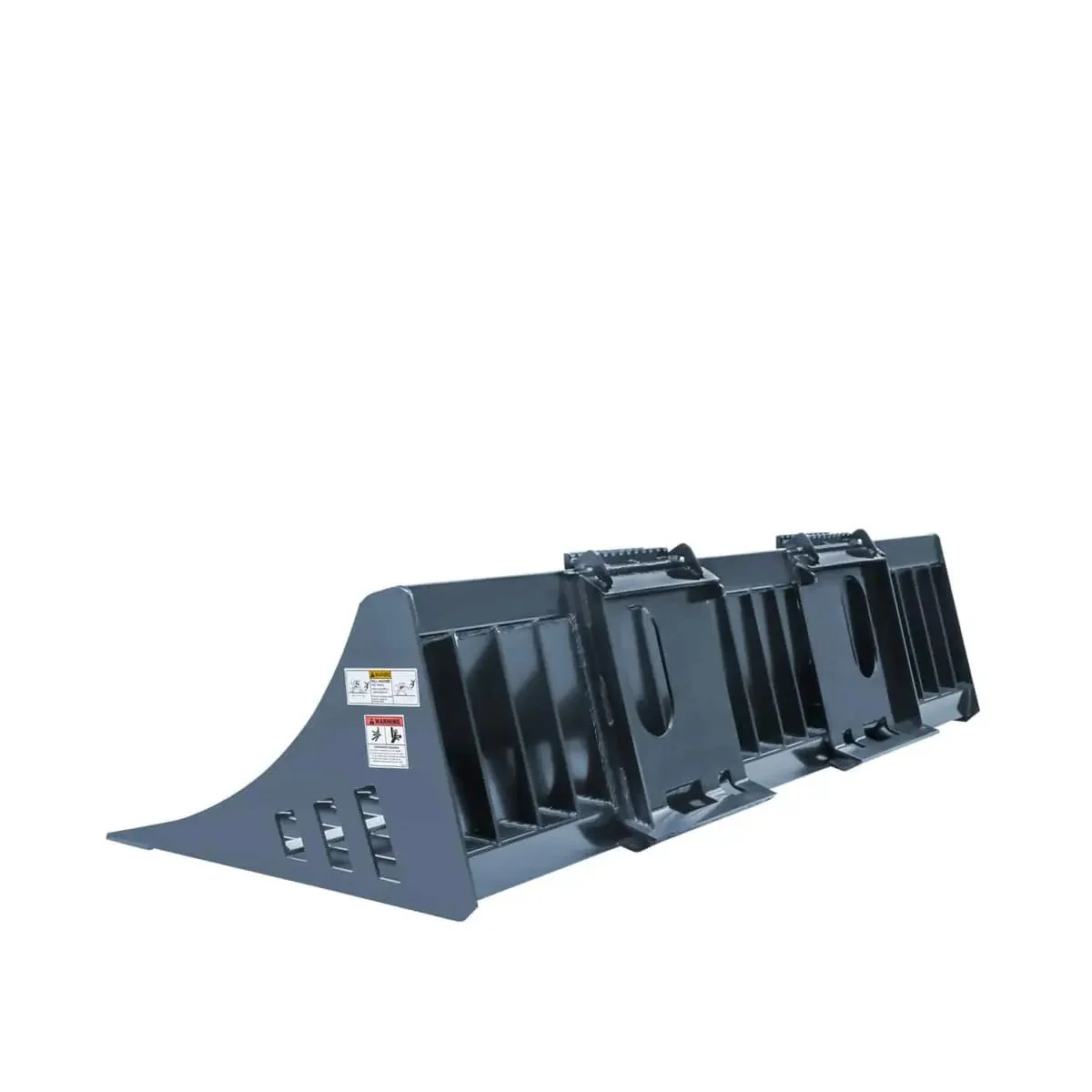 2.2 m Skid Steer Rock Skeleton Bucket Attachment, 100mm (4") Tine Spacing, Universal Mount, TMG-SB84 - Image 3