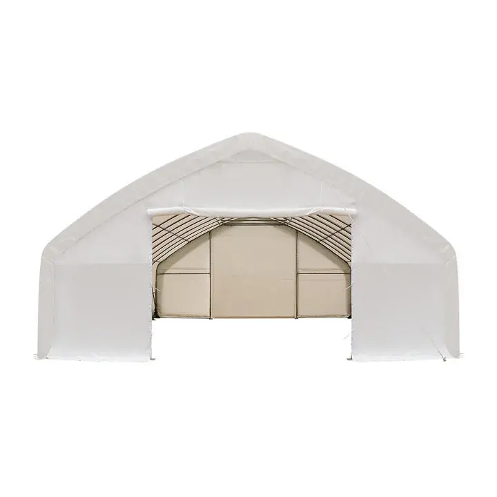 9 x 15 m Straight Wall, Peak Ceiling Storage Shelter with PVC Cover, TMG-ST3052V (Previously ST3050V) - Image 14