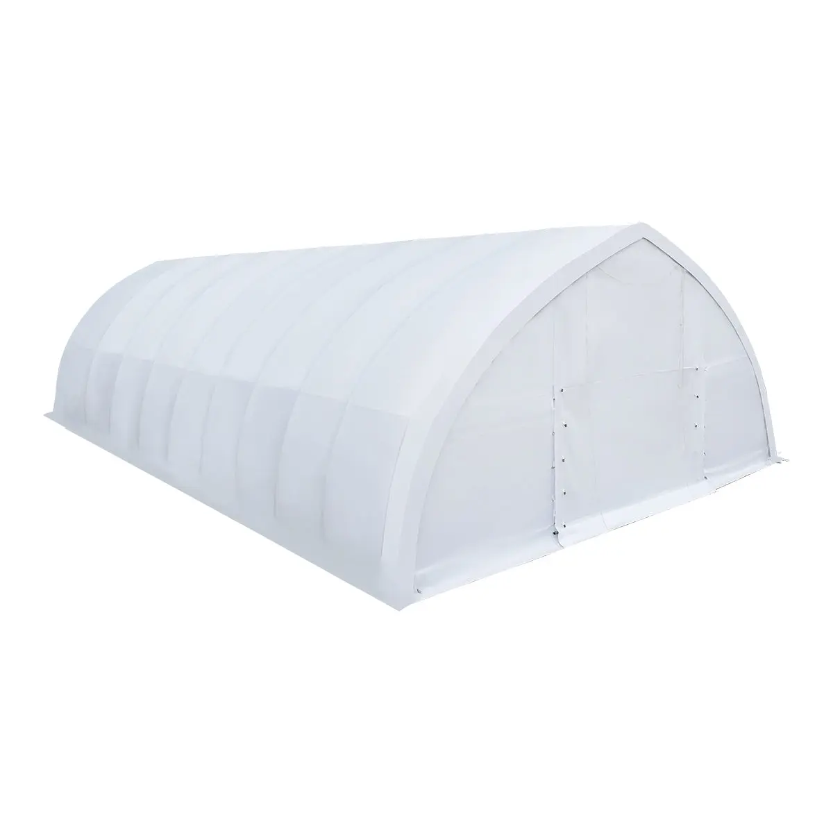 9m × 12m Peak Ceiling Storage Shelter with Heavy Duty 450 GSM PVC Cover & Drive Through Doors, TMG-ST3042V (Previously ST3040V) - Image 16