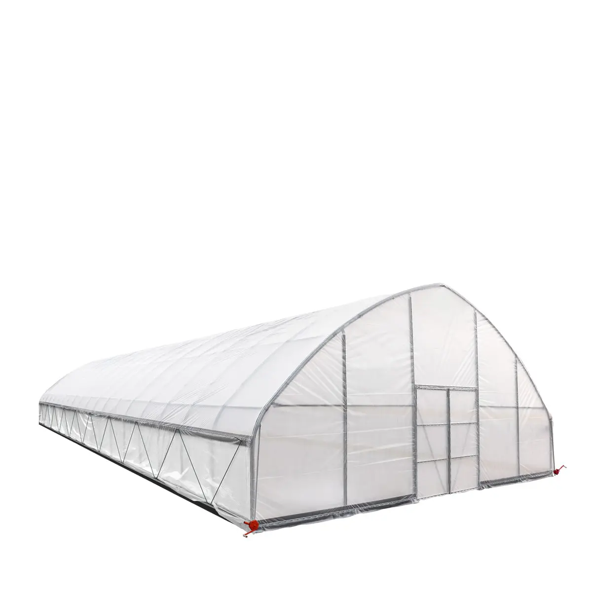 9 x 25 m Commercial Tunnel Greenhouse with 6 Mil Clear Poly Covers and Roll-Up Sides, TMG-GH3080-V2 (Previously GH3080) - Image 10
