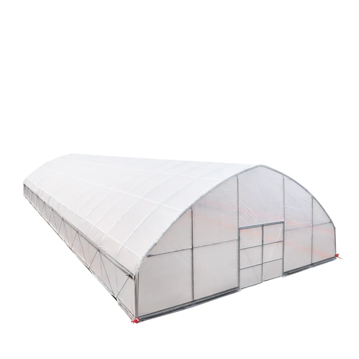 9 x 25 m Commercial Tunnel Greenhouse with 6 Mil Clear Poly Covers and Roll-Up Sides, TMG-GH3080-V2 (Previously GH3080) - Image 12