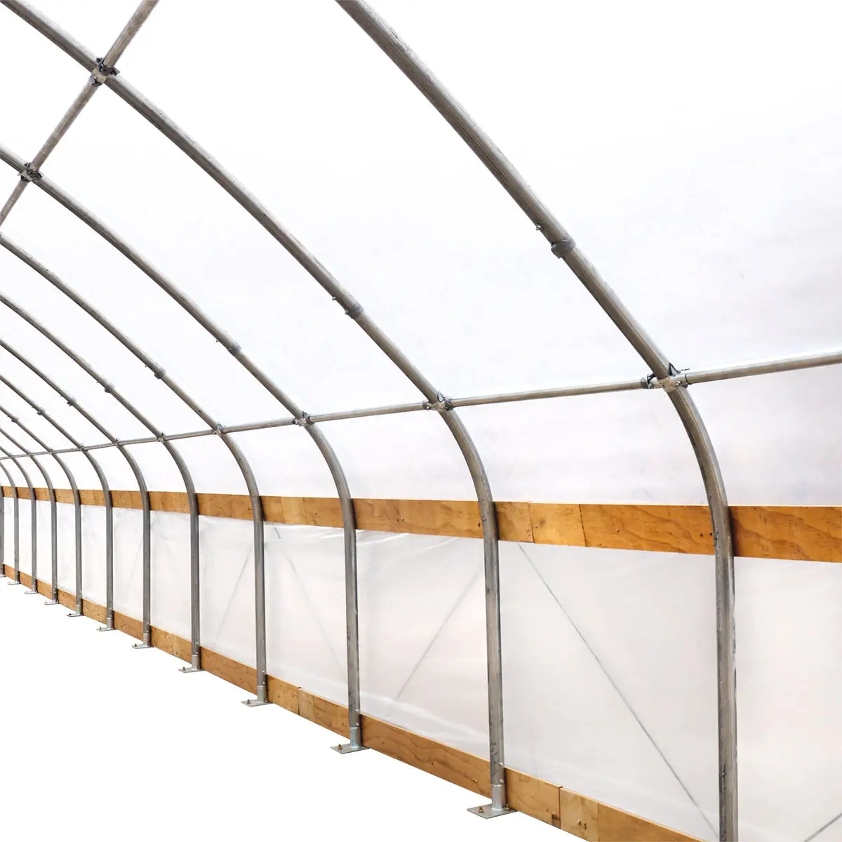 9 x 25 m Commercial Tunnel Greenhouse with 6 Mil Clear Poly Covers and Roll-Up Sides, TMG-GH3080-V2 (Previously GH3080) - Image 20