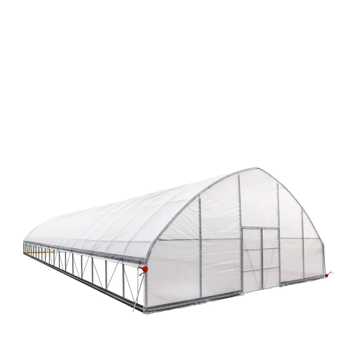 9 x 25 m Commercial Tunnel Greenhouse with 6 Mil Clear Poly Covers and Roll-Up Sides, TMG-GH3080-V2 (Previously GH3080) - Image 3