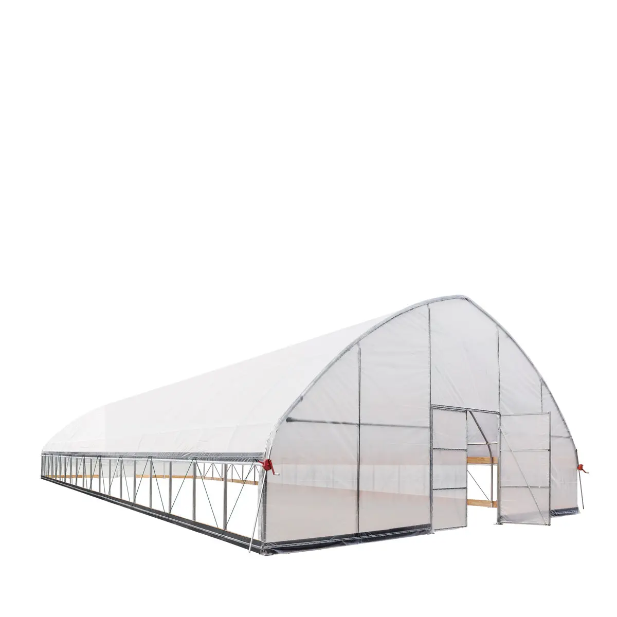 9 x 25 m Commercial Tunnel Greenhouse with 6 Mil Clear Poly Covers and Roll-Up Sides, TMG-GH3080-V2 (Previously GH3080) - Image 8