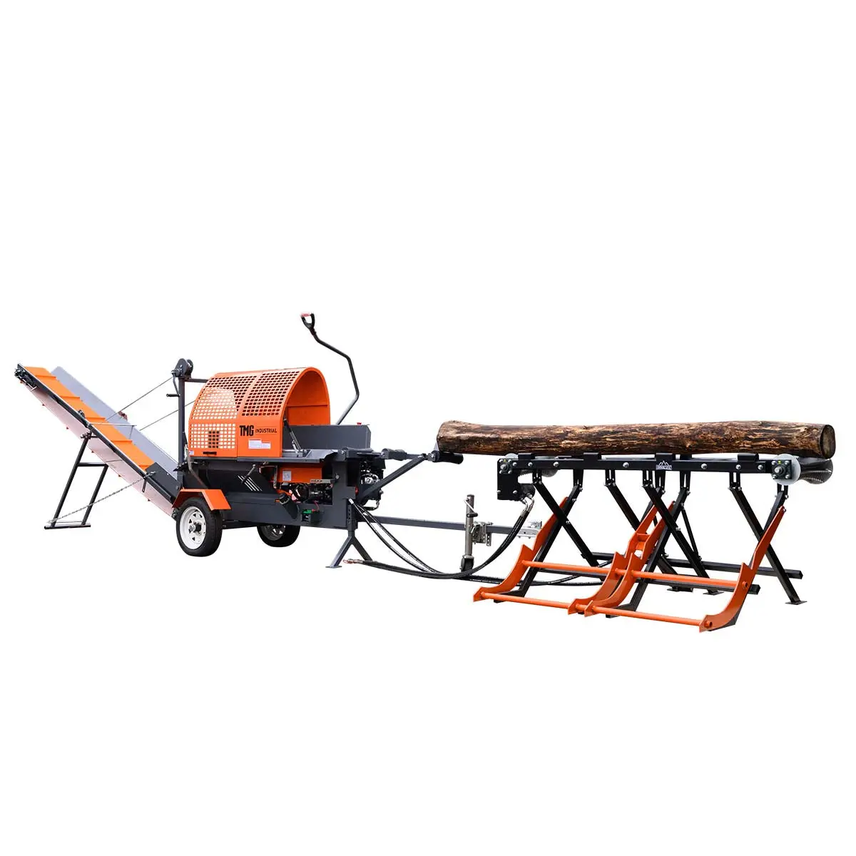 Firewood Processor with Conveyor, 15 HP Gas Engine, 457 mm STIHL® Chainsaw, ∅381 mm x 610 mm Log Capacity, TMG-GLS16 - Image 17