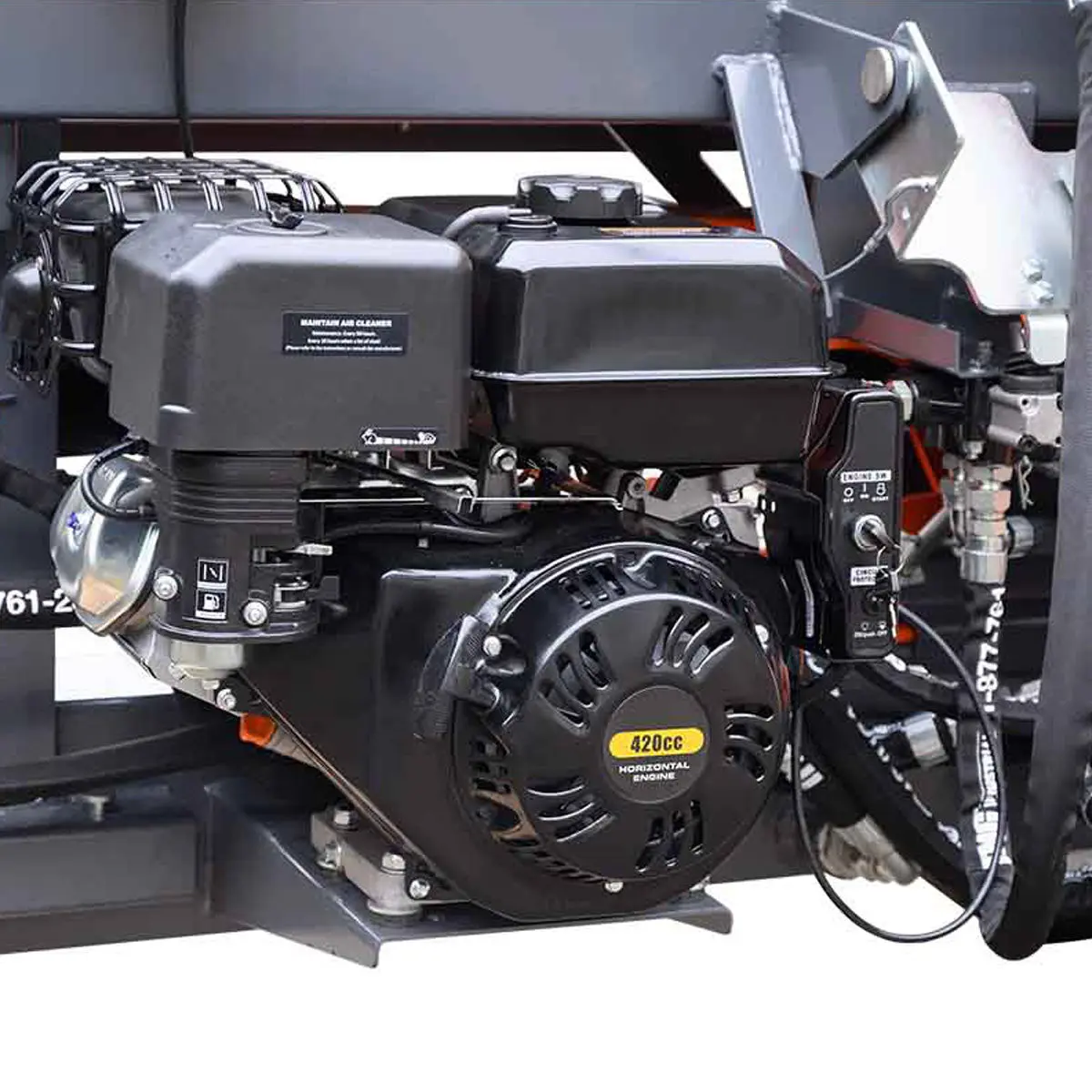 Firewood Processor with Conveyor, 15 HP Gas Engine, 457 mm STIHL® Chainsaw, ∅381 mm x 610 mm Log Capacity, TMG-GLS16 - Image 6
