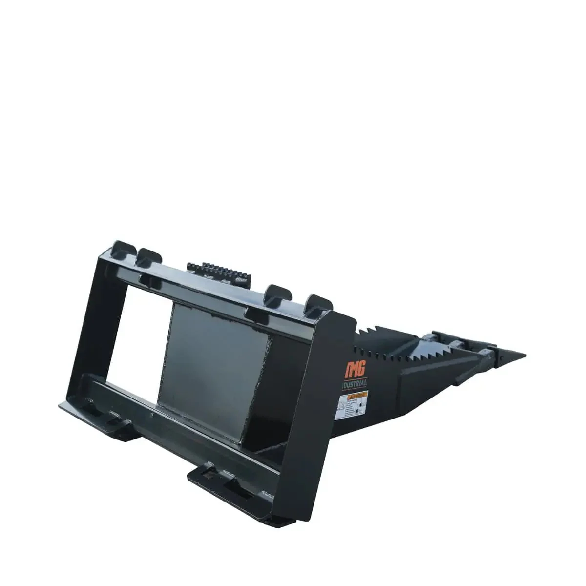 1270 mm (50") Skid Steer Stump Bucket Wrecker, Universal Quick Attach Mount, Bolt-On Teeth, TMG-SB50 - Image 3