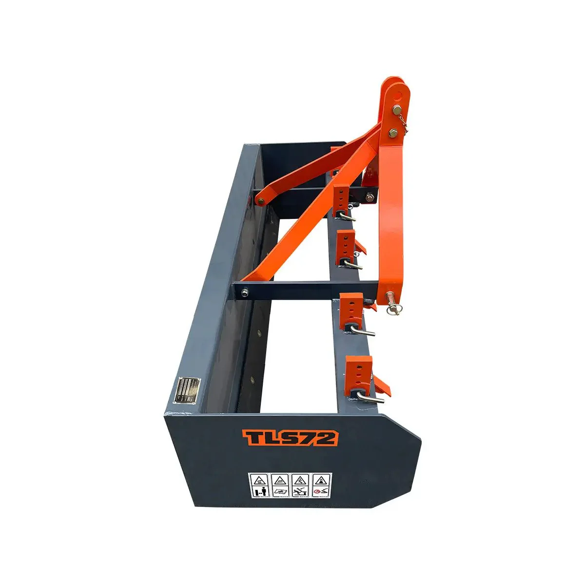 1800 mm (72″) Heavy-Duty Box Scraper Blade with Ripper Shanks, 20 - 50 HP Tractors TMG-TLS72 - Image 4
