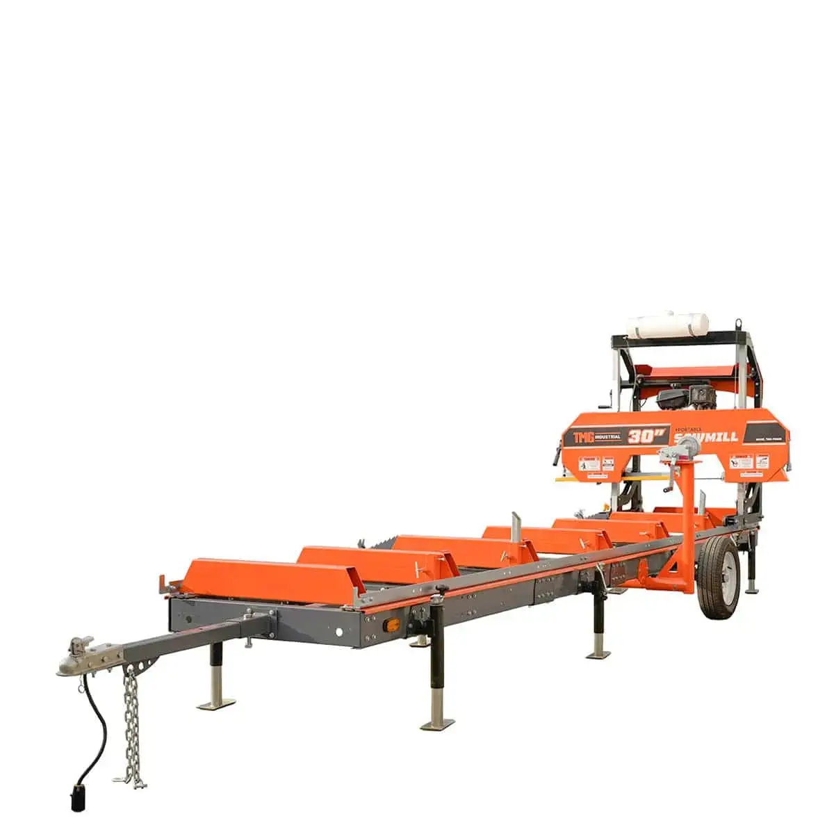 Mobility Combo Kit for Sawmill PSM27 & PSM30, Rubber Torsion Axle, Sawhead Lockdown, Wheel Fenders, Wiring Harness, TMG-PSM27-30-Mjack - Image 4