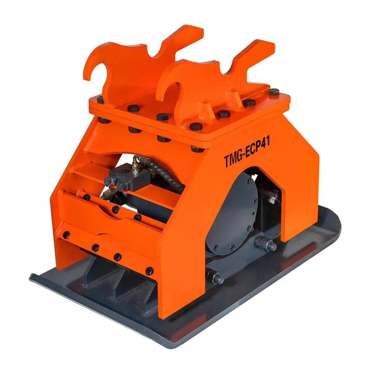 50 kN Hydraulic Plate Compactor for 4–7 Ton Excavators, Quick Change Lugging Mount, TMG-ECP41 - Image 7