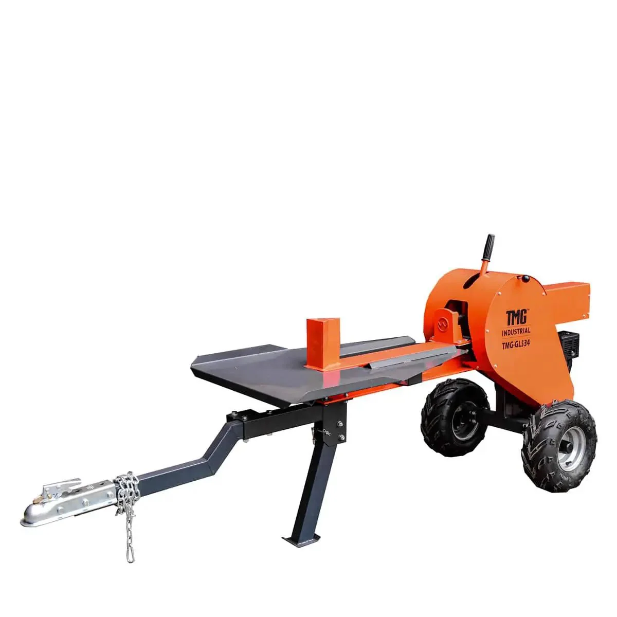 34 Ton ATV/UTV Tow-Behind Log Splitter, 710 mm (28″) Cutting Capacity, Kohler 7 HP Engine, TMG-GLS34