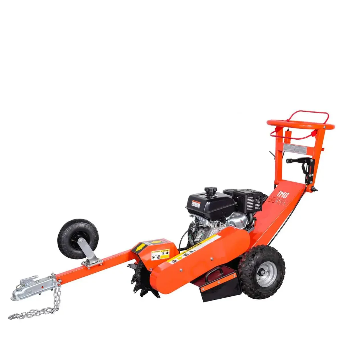 KohlerPowered Walk Behind & Tow Behind Stump Grinder, 12 Carbide Teeth, 610 mm (24″) Cutting Capacity, 14 HP Engine, TMG-GSG12