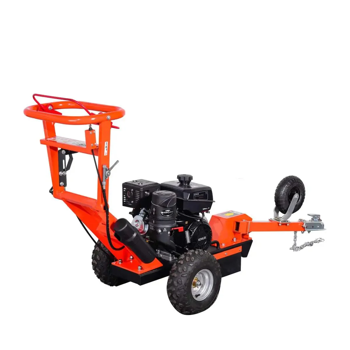 KohlerPowered Walk Behind & Tow Behind Stump Grinder, 12 Carbide Teeth, 610 mm (24″) Cutting Capacity, 14 HP Engine, TMG-GSG12 - Image 4