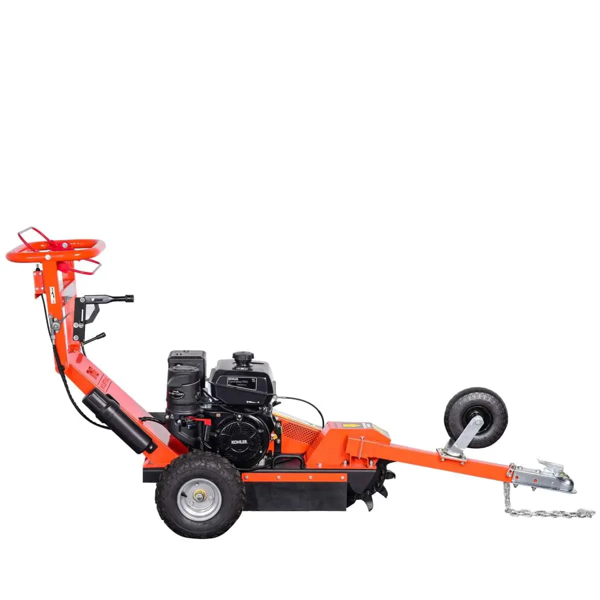 KohlerPowered Walk Behind & Tow Behind Stump Grinder, 12 Carbide Teeth, 610 mm (24″) Cutting Capacity, 14 HP Engine, TMG-GSG12 - Image 5
