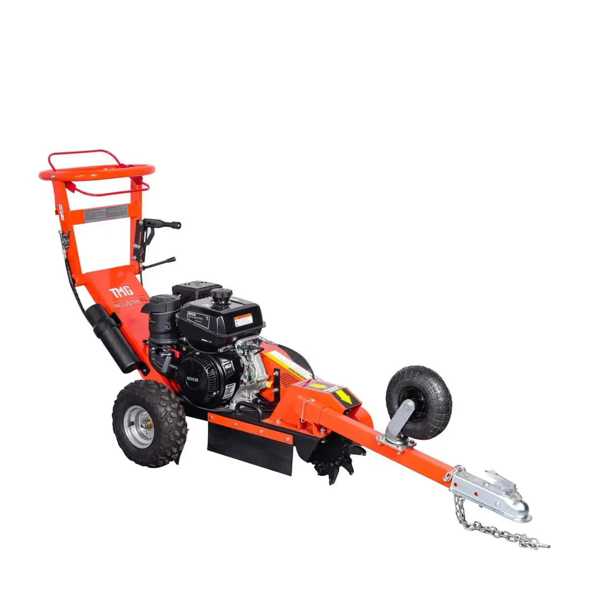 KohlerPowered Walk Behind & Tow Behind Stump Grinder, 12 Carbide Teeth, 610 mm (24″) Cutting Capacity, 14 HP Engine, TMG-GSG12 - Image 6