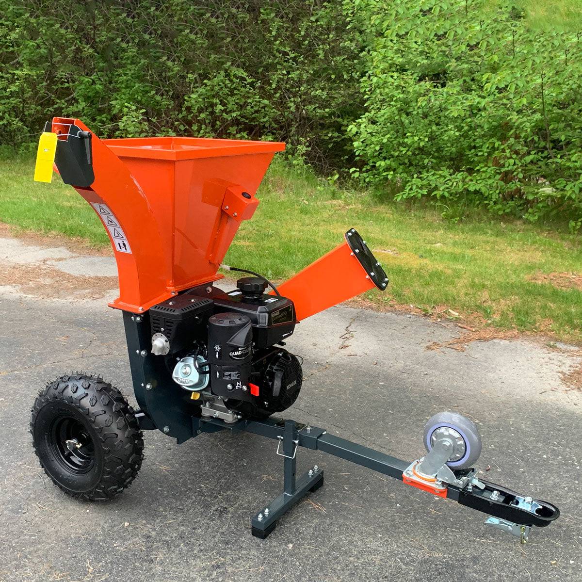 75 mm (3") Wood Chipper Shredder Vacuum, 7HP Kohler Engine, 48 mm (1-7/8”) Tow-Behind, TMG-GWC3 - Image 3