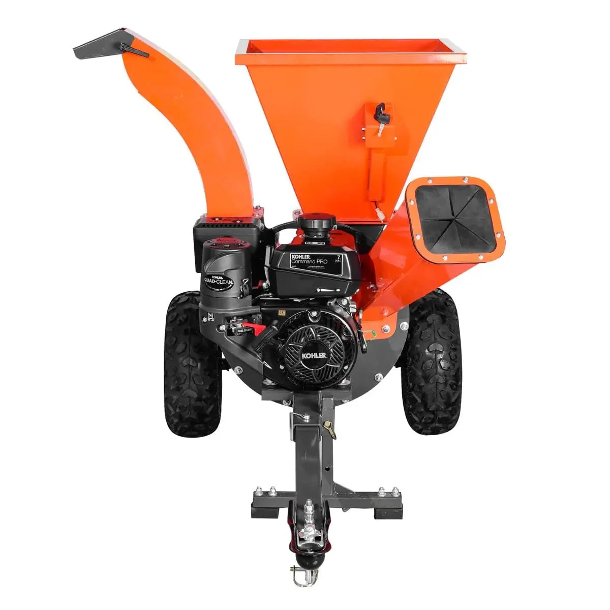 75 mm (3") Wood Chipper Shredder Vacuum, 7HP Kohler Engine, 48 mm (1-7/8”) Tow-Behind, TMG-GWC3 - Image 9