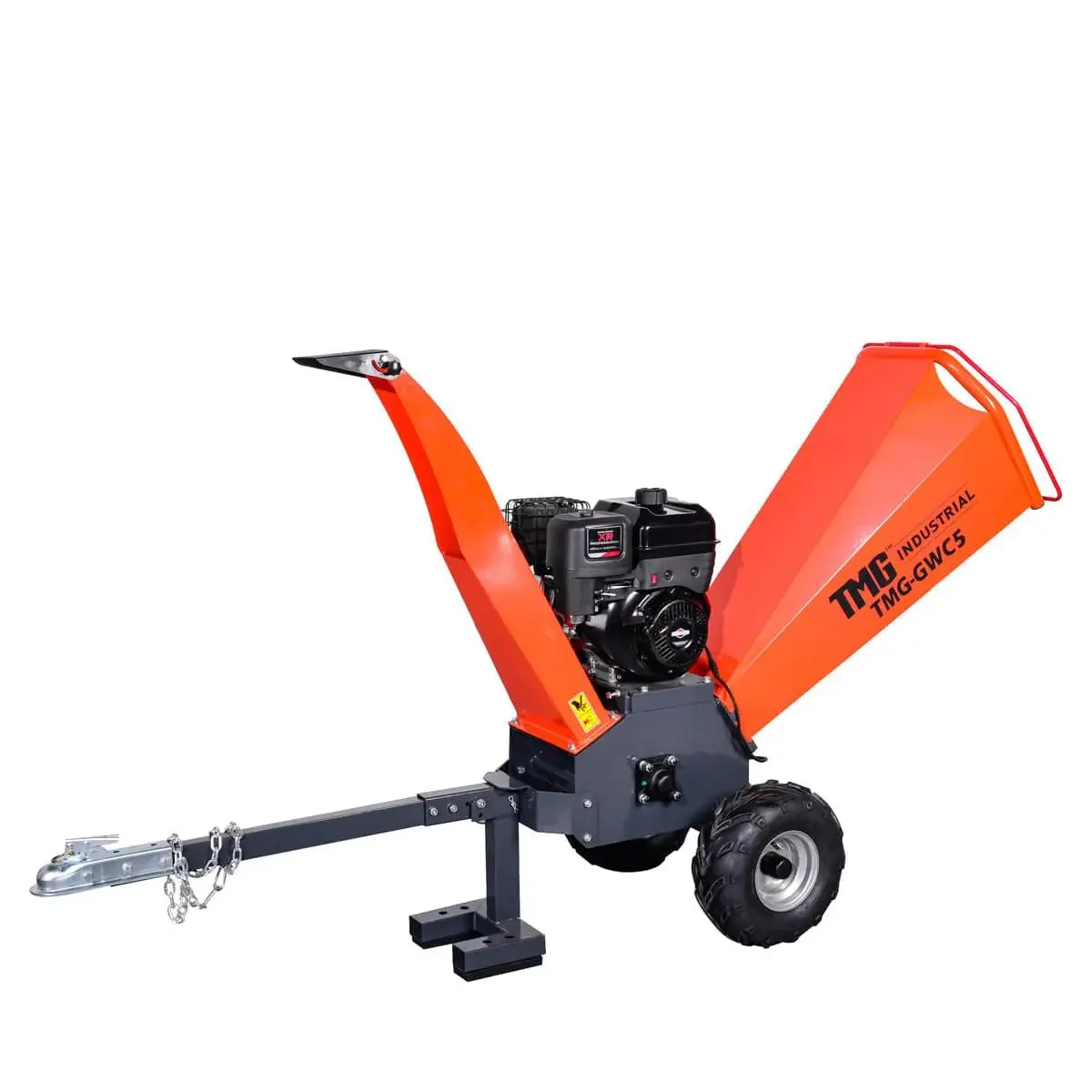 120 mm (4-3/4”) Wood Chipper with 13.5 HP Briggs & Stratton Gas Engine, 2” Hitch Tow-Behind, TMG-GWC5 - Image 5