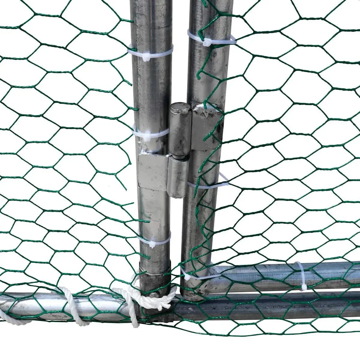 3 x 12 m Chicken Coop Run Shelter with Lockable Gate, 2 m High, 36 m², TMG-CRS1040 - Image 16