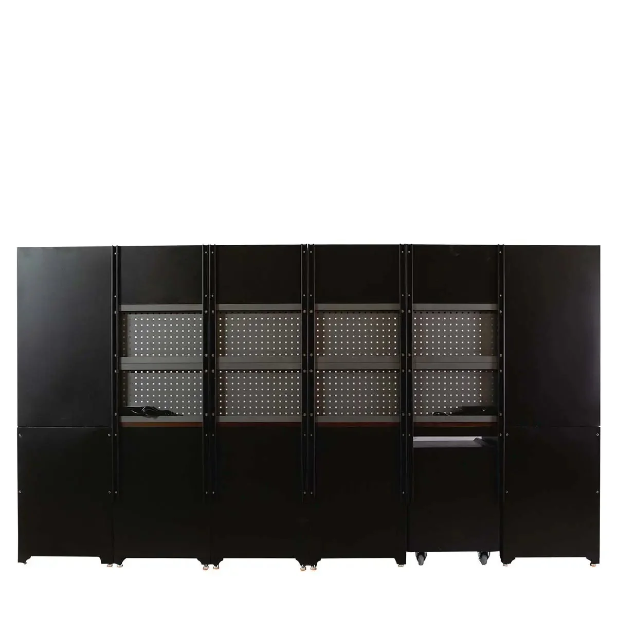 3.8m Steel Garage Cabinet with Workbench, Pegboard and LED Lighting, TMG-WBM12 - Image 4