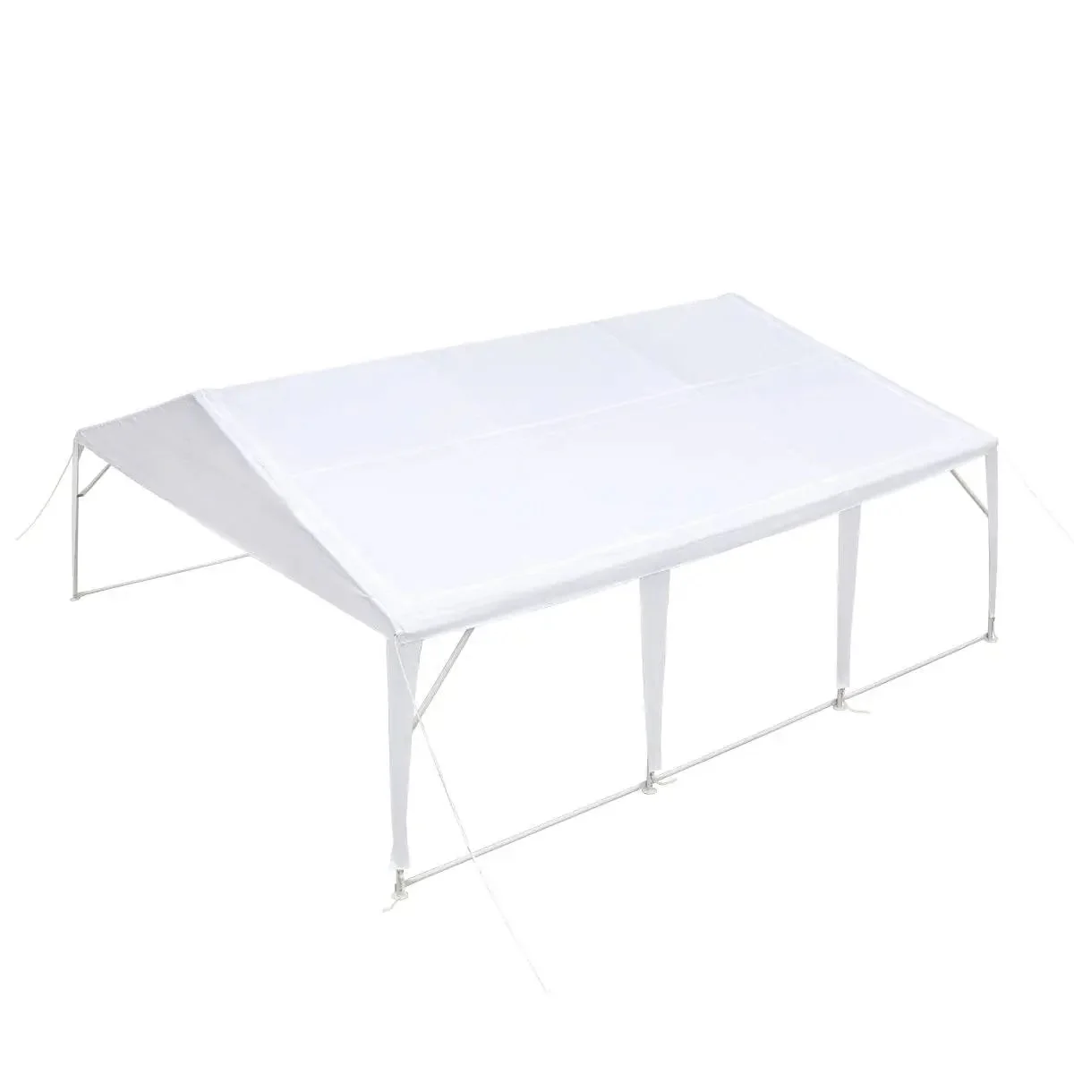 6 x 6 m Heavy-Duty Outdoor Party Tent with PE Tarpaulin Fabric, 2.0m Overhead Height, TMG-PT2020A - Image 4