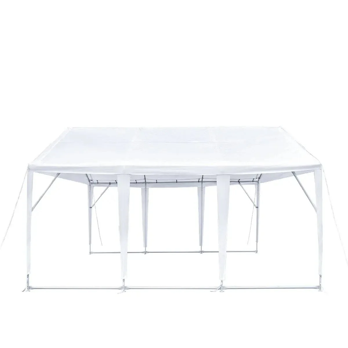 6 x 6 m Heavy-Duty Outdoor Party Tent with PE Tarpaulin Fabric, 2.0m Overhead Height, TMG-PT2020A - Image 9