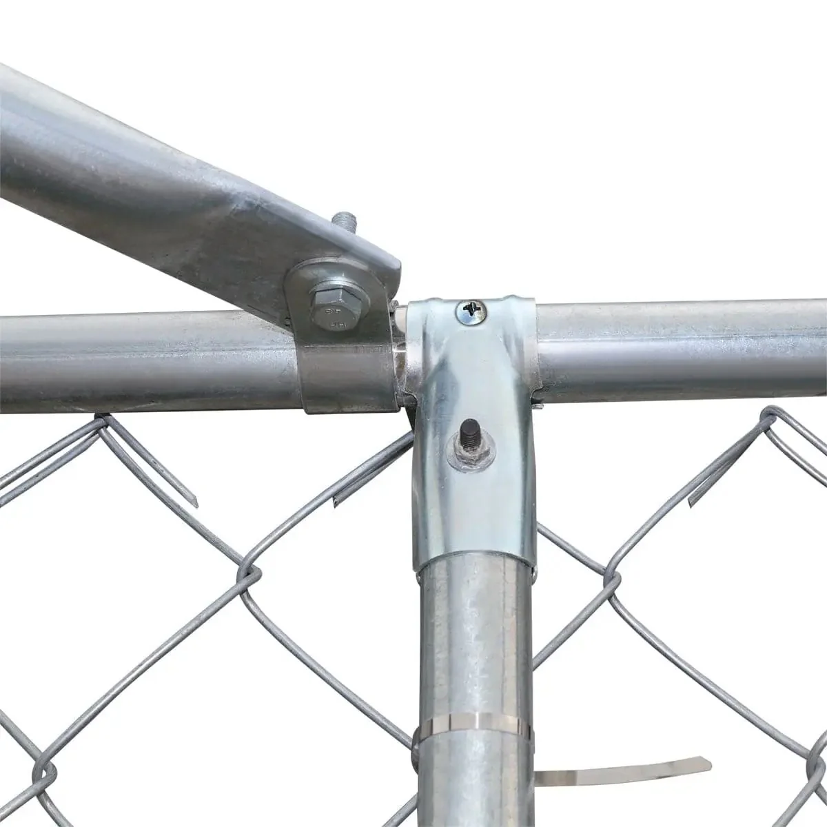 6 x 6 m Outdoor Dog Kennel Playpen with Locking Gate, 1.85 m Chain-link Fence, TMG-DCP2020 - Image 12