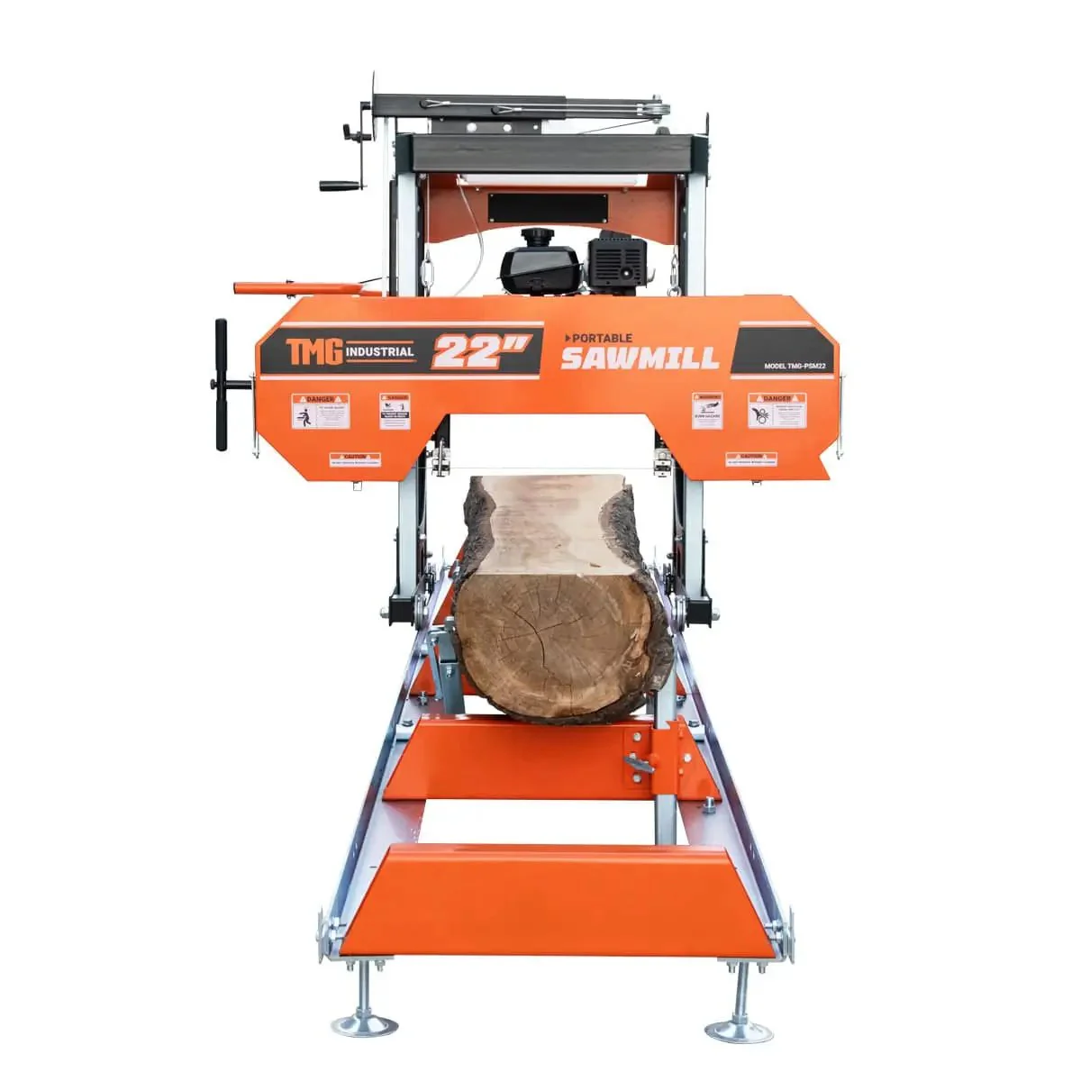 TMG Heavy Series™ Portable 560mm Sawmill (Blade is not Included) with 7 HP Kohler Gas Engine - Bandsaw Mill for 3.5m Logs, TMG-PSM22 - Image 8