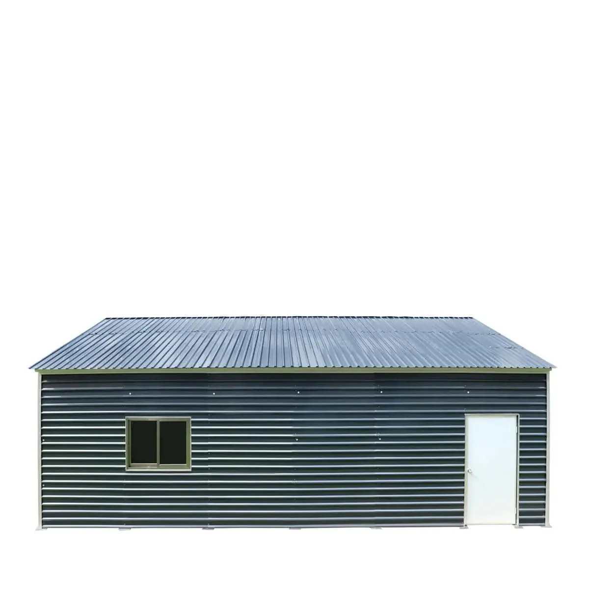 8 x 9 m Metal Garage Shed with Double Front & Side Doors, 4.3 m Peak Height, TMG-MS2630 - Image 14