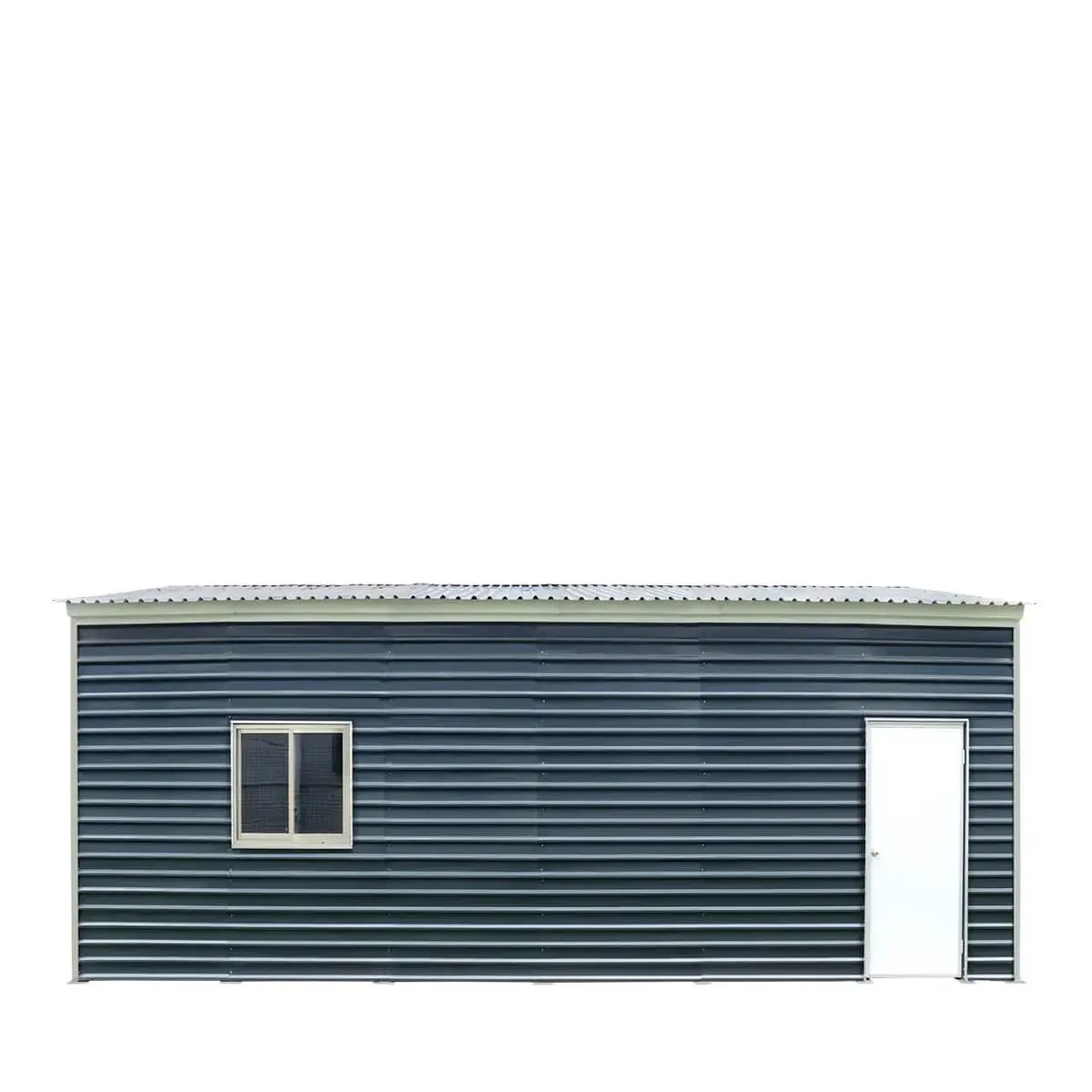 8 x 9 m Metal Garage Shed with Double Front & Side Doors, 4.3 m Peak Height, TMG-MS2630 - Image 8