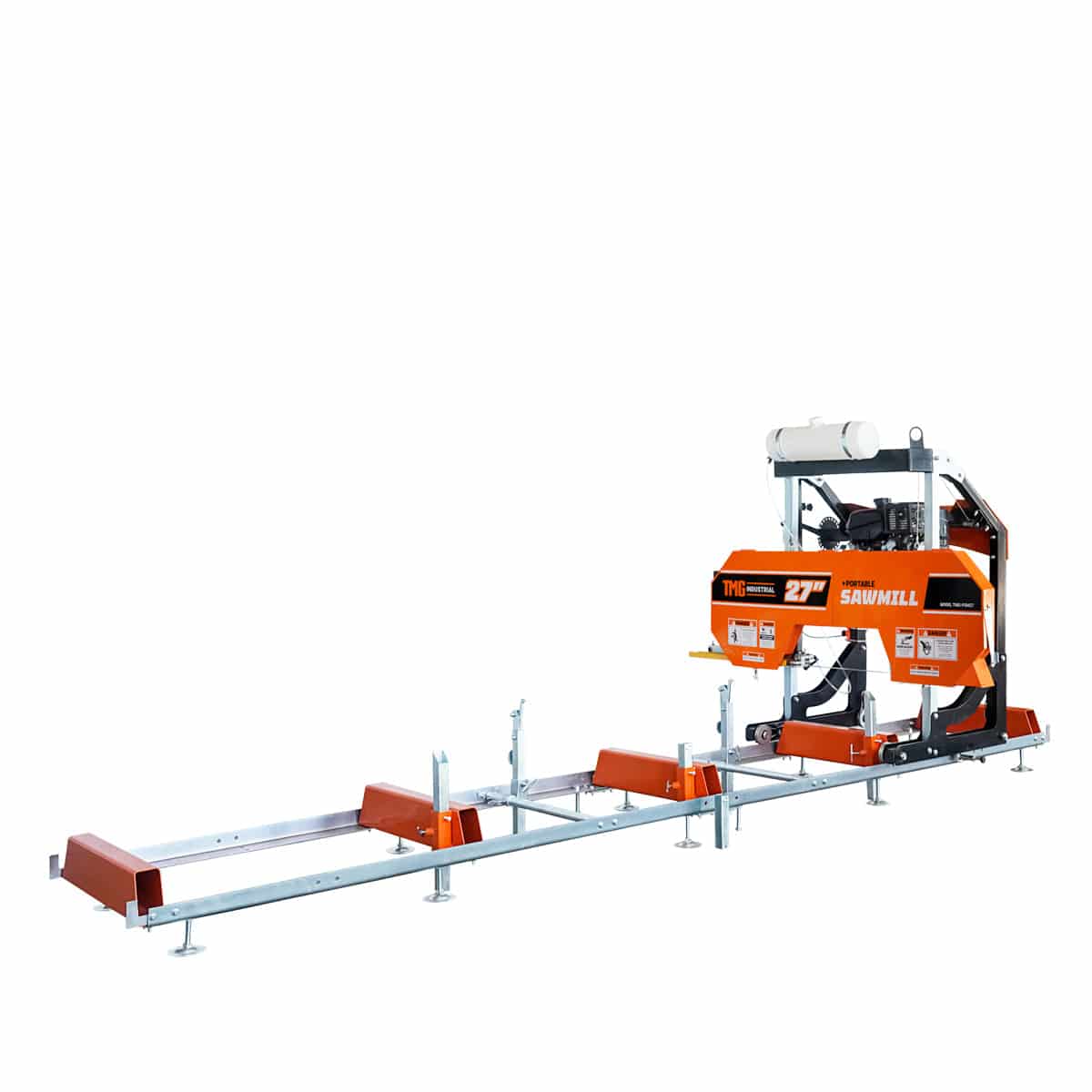 Portable 685mm Sawmill (Blade is not Included) with 14 HP Kohler Gas Engine - Bandsaw Mill for 3.6m Logs TMG-PSM27 - Image 10