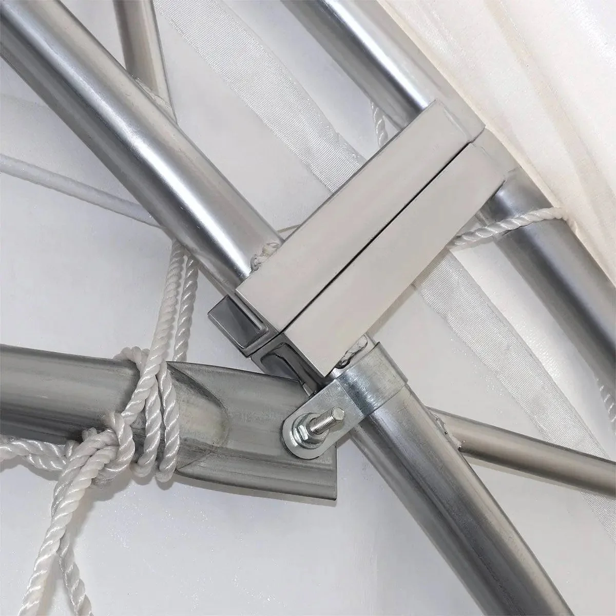 9 x 6m Double Truss Storage Shelter for 20ft Container, 580gsm PVC Fabric Cover, TMG-DT3020C - Image 10