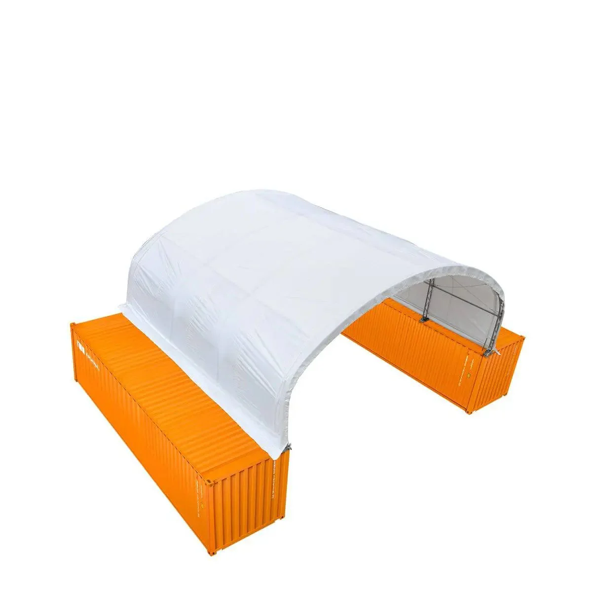9 x 6m Double Truss Storage Shelter for 20ft Container, 580gsm PVC Fabric Cover, TMG-DT3020C - Image 5