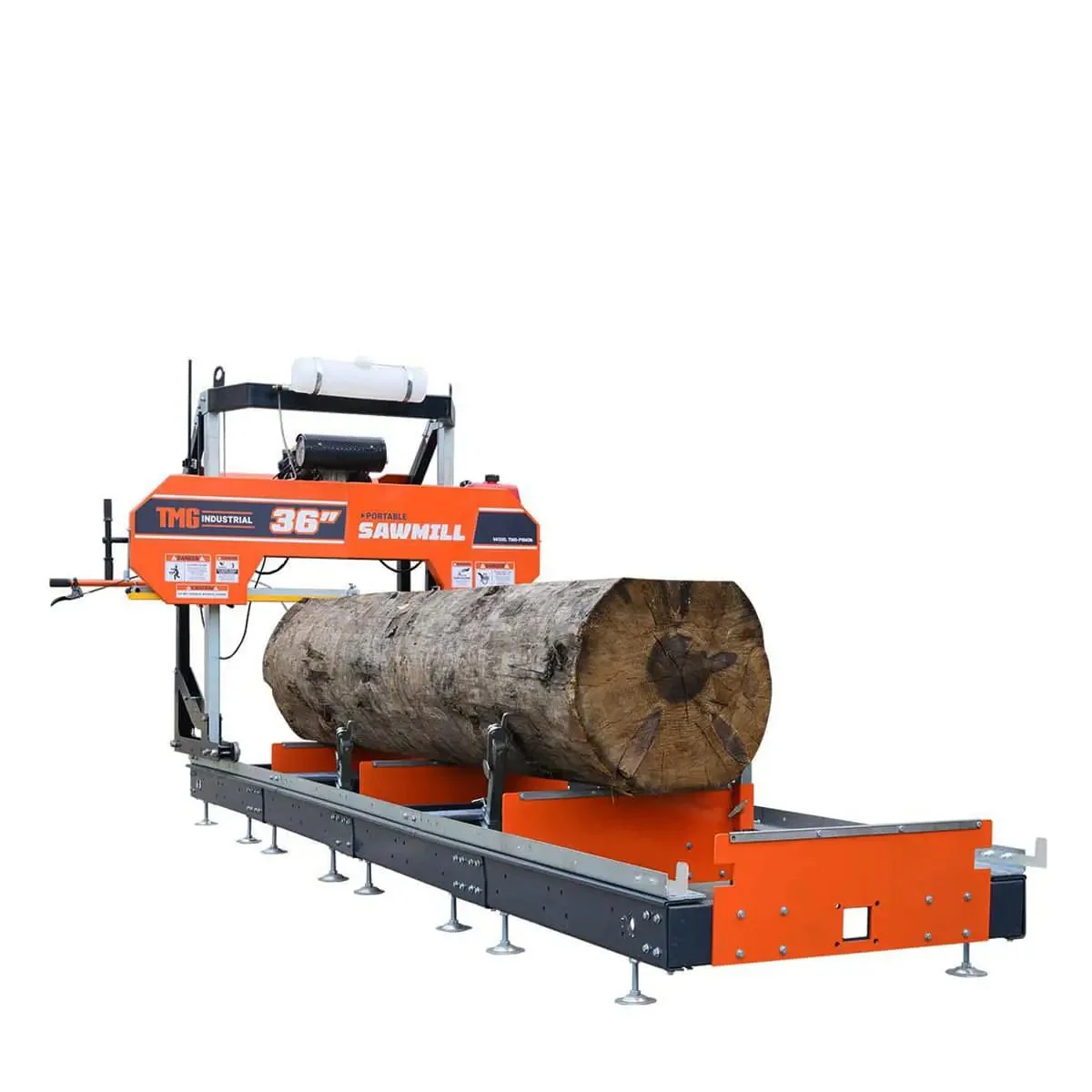 Portable 910mm Sawmill with 21 HP Honda V-Twin Gas Engine - Bandsaw Mill for 3.9m Logs TMG-PSM36 - Image 3