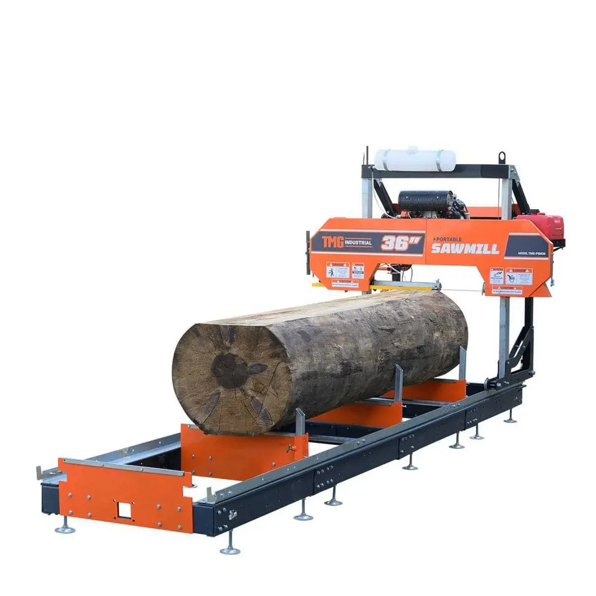 Portable 910mm Sawmill with 21 HP Honda V-Twin Gas Engine - Bandsaw Mill for 3.9m Logs TMG-PSM36 - Image 6