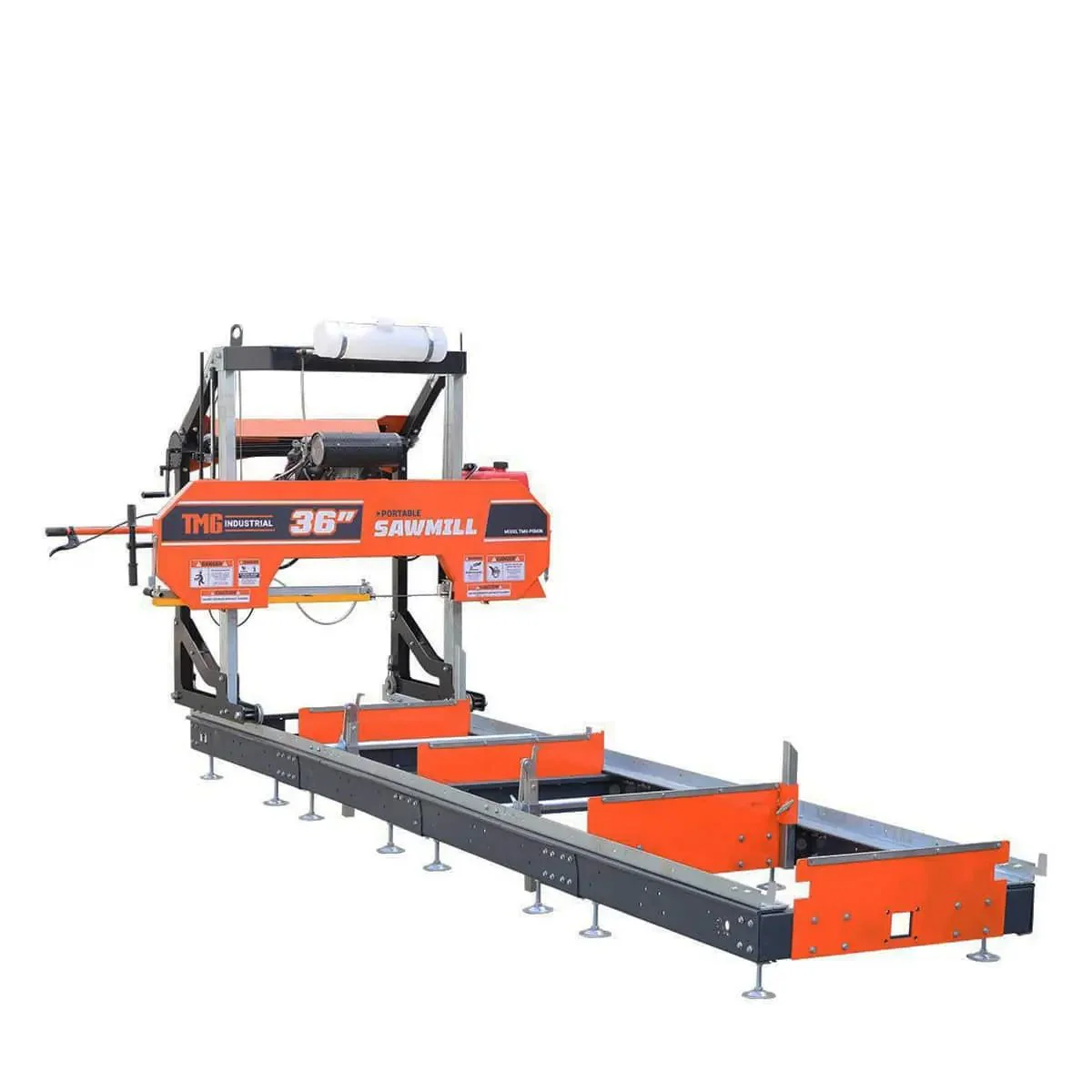 Portable 910mm Sawmill with 21 HP Honda V-Twin Gas Engine - Bandsaw Mill for 3.9m Logs TMG-PSM36 - Image 9