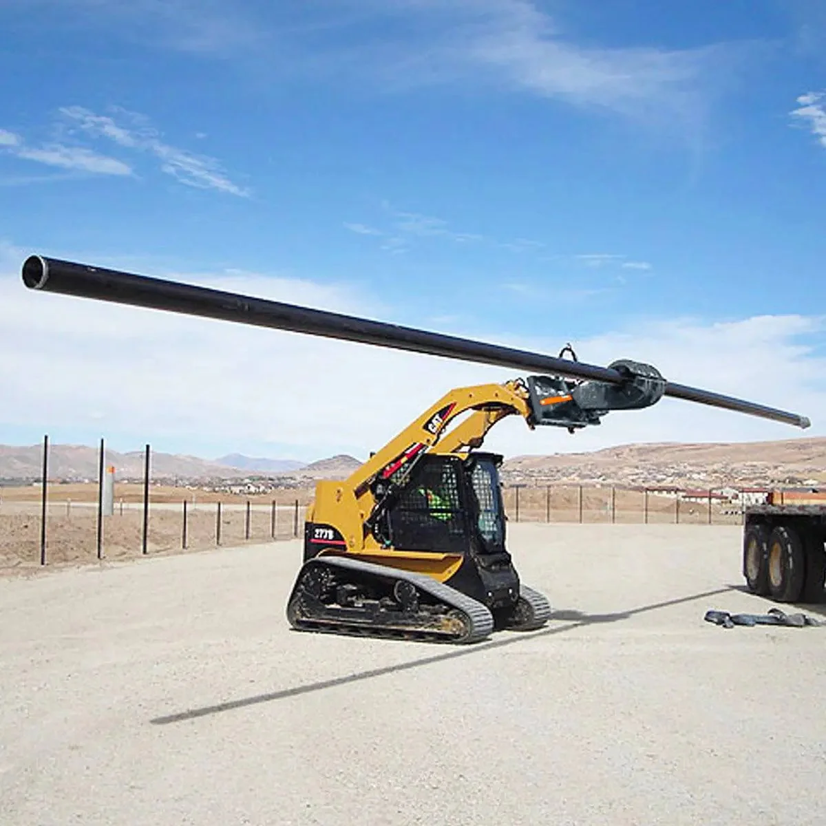 1134 kg (2500 lb) Skid Steer Pole Setter, 13.7 m (45′) Pole Capacity, 0° - 100° Claw Rotation, TMG‑SPS46 - Image 5