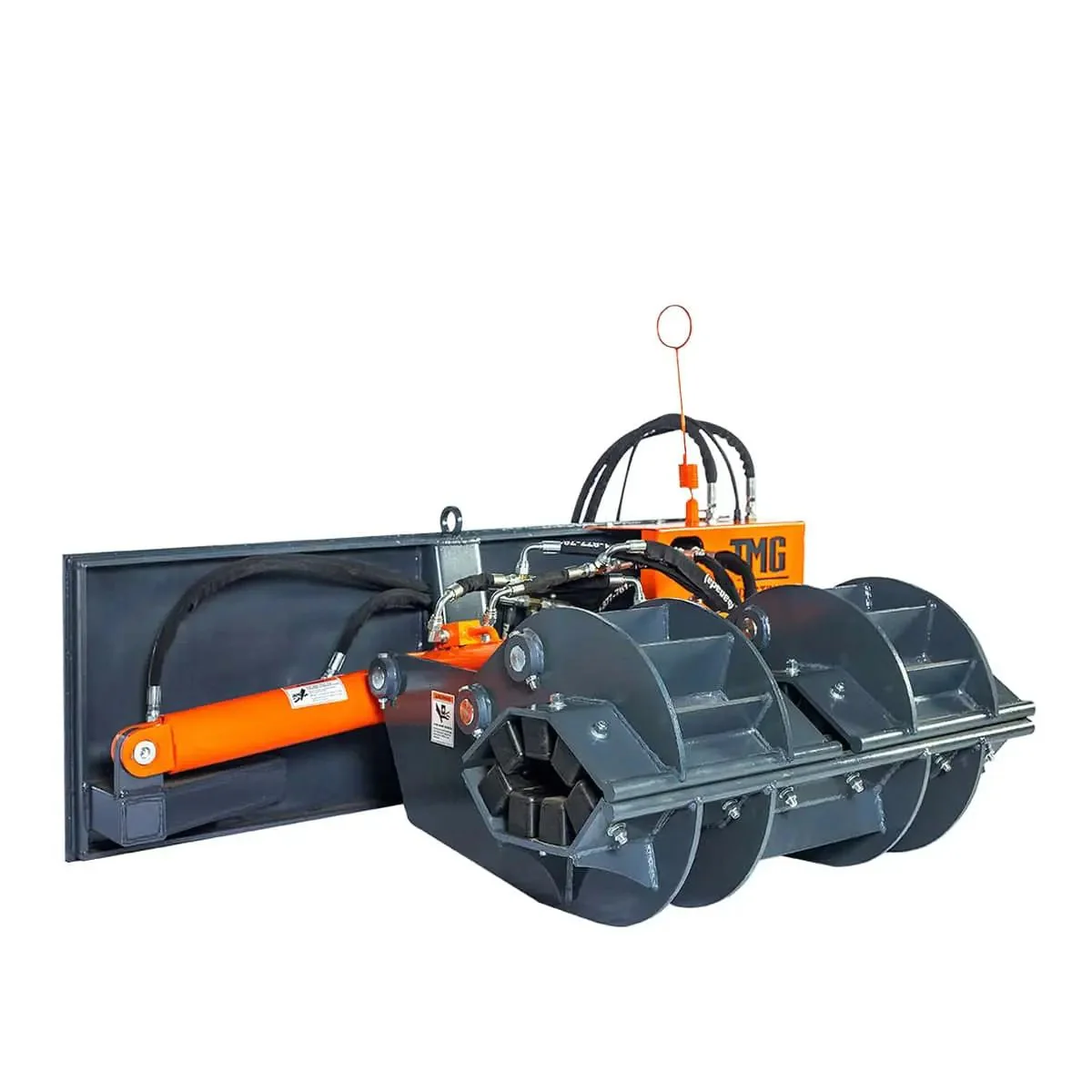 1134 kg (2500 lb) Skid Steer Pole Setter, 13.7 m (45′) Pole Capacity, 0° - 100° Claw Rotation, TMG‑SPS46 - Image 7