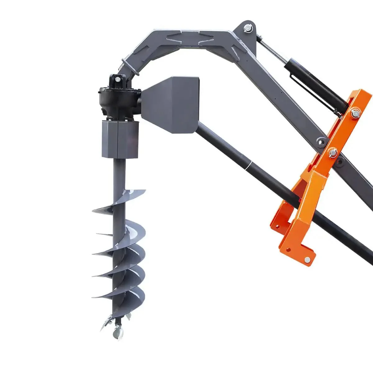 1200 mm (48") Hydraulic Assist Post Hole Digger, 310 mm (12") Auger, 540 RPM PTO Shaft, TMG-TPD12 - Image 4