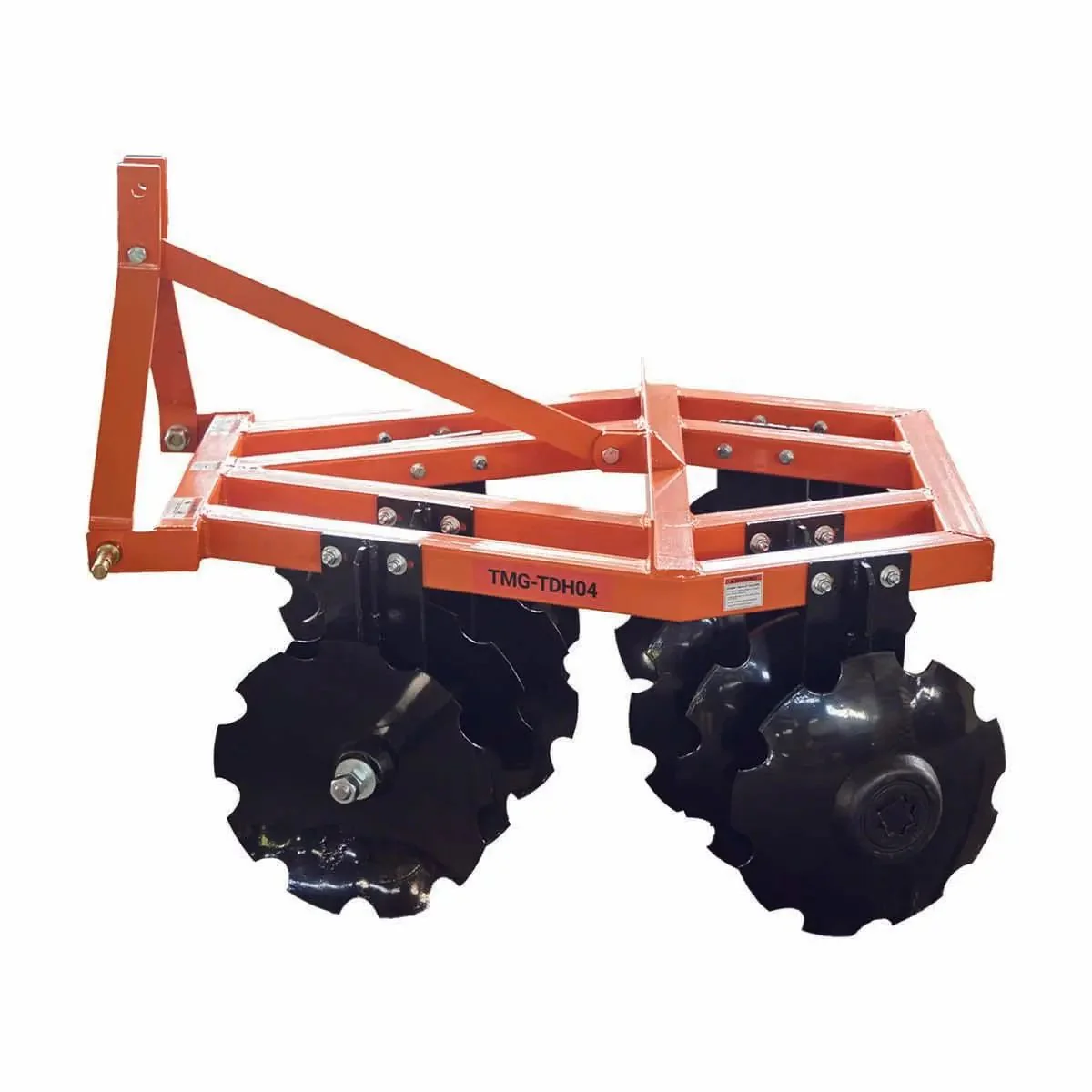 1200 mm (48″) Notched Disc Harrow, 3-Point Hitch, CAT 1, 20–30 HP Tractors, TMG-TDH04 - Image 4