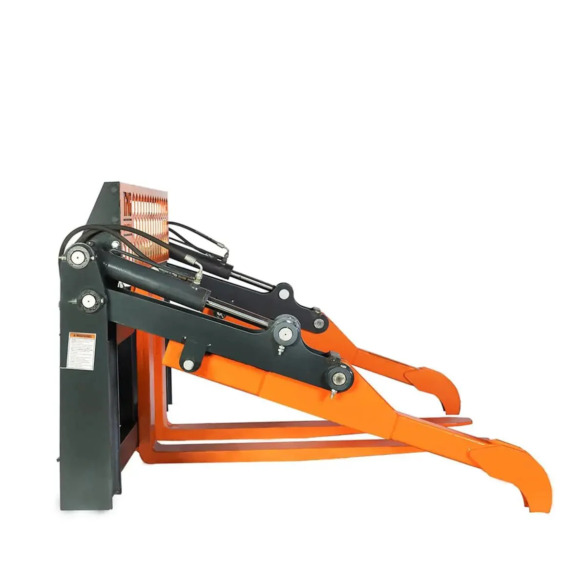1.2 m Skid Steer Pallet Fork Pipe Grapple, Dual Hydraulic Cylinders, 2700kg Capacity, TMG-SPG45 - Image 12
