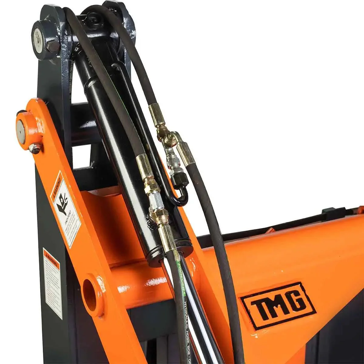1.5 m Skid Steer Pallet Fork Pipe Grapple, 4 Hydraulic Cylinders, 2800 kg Capacity, TMG-SPG60 - Image 12