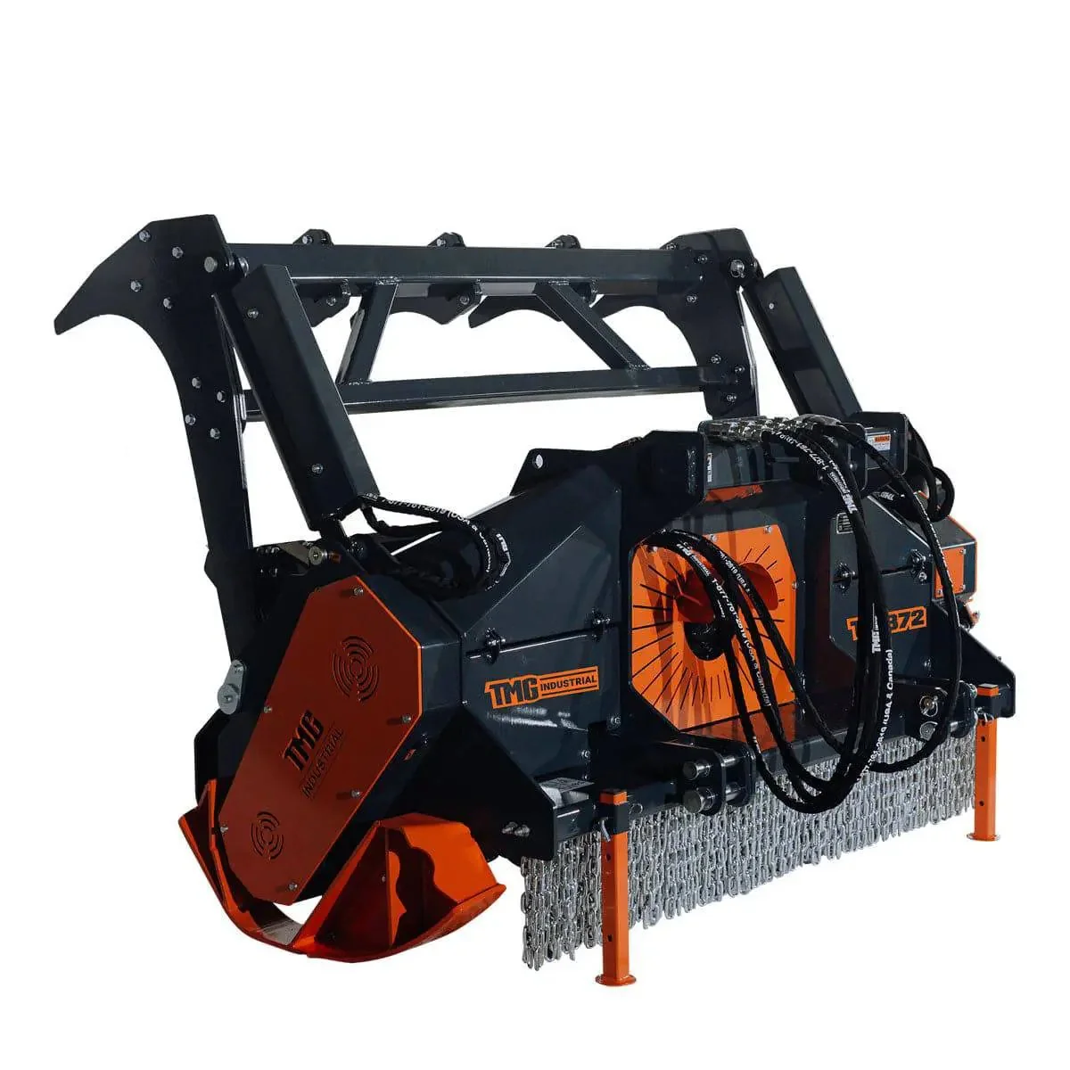 1780 mm (70") Forestry Brush Mulcher, 30 WIDIA Cutting Teeth, For 70 - 110 HP Tractors, TMG-TMB72 - Image 2