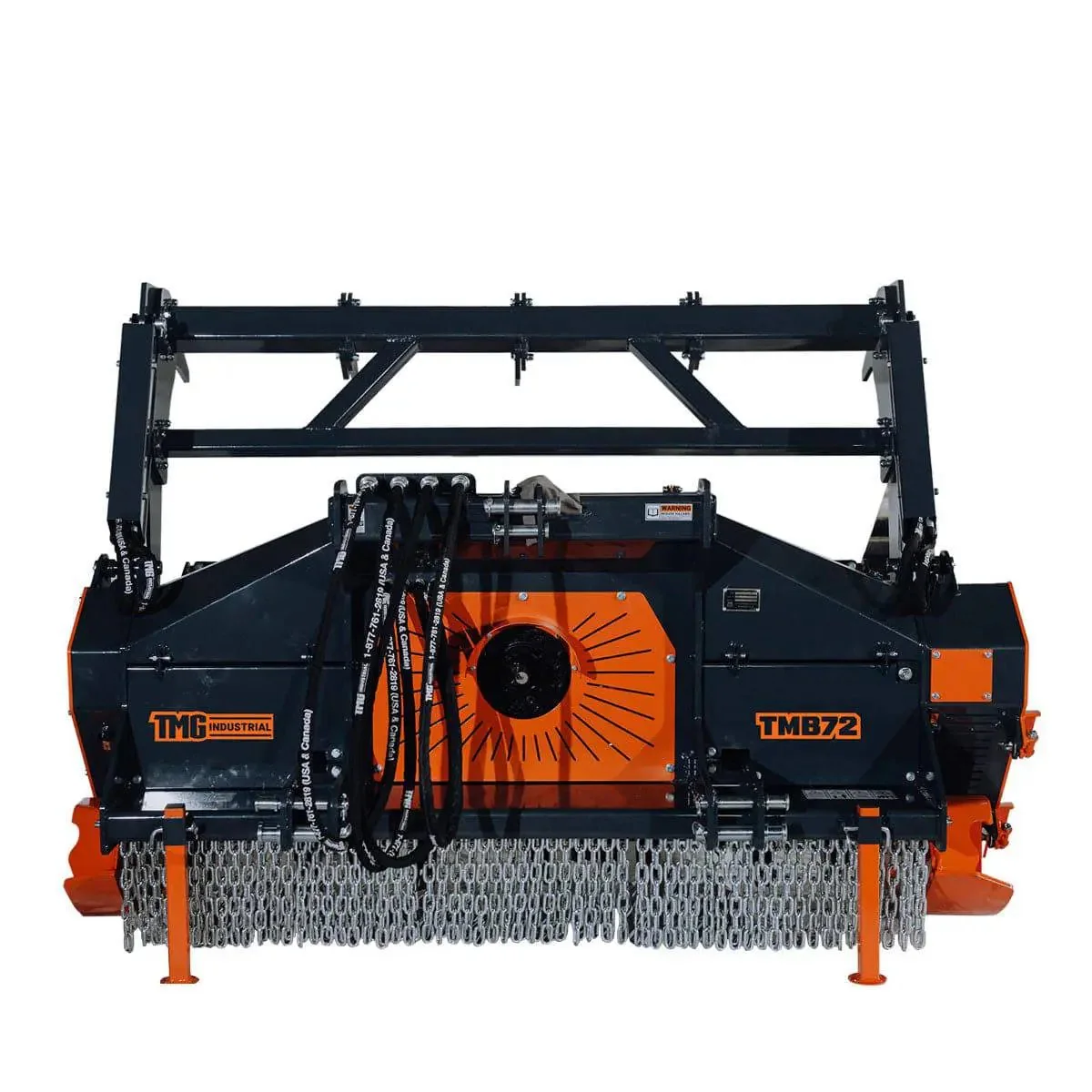 1780 mm (70") Forestry Brush Mulcher, 30 WIDIA Cutting Teeth, For 70 - 110 HP Tractors, TMG-TMB72 - Image 5