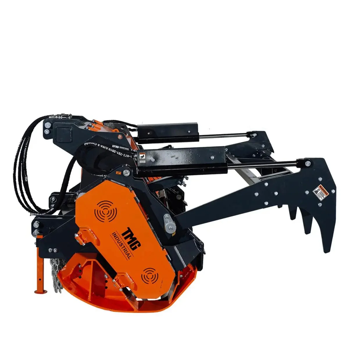 1780 mm (70") Forestry Brush Mulcher, 30 WIDIA Cutting Teeth, For 70 - 110 HP Tractors, TMG-TMB72 - Image 8