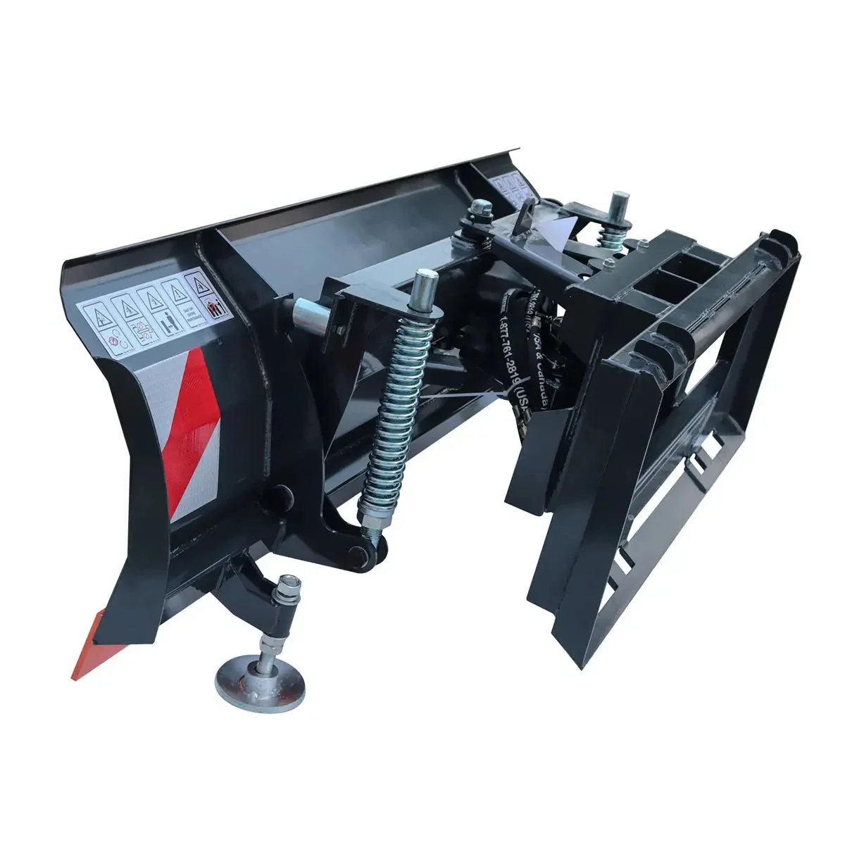 1.8 m Skid Steer Dozer Blade / Material Pusher, Bolt-On Cutting Edge, 30° Left/Right, TMG-DB72 - Image 5
