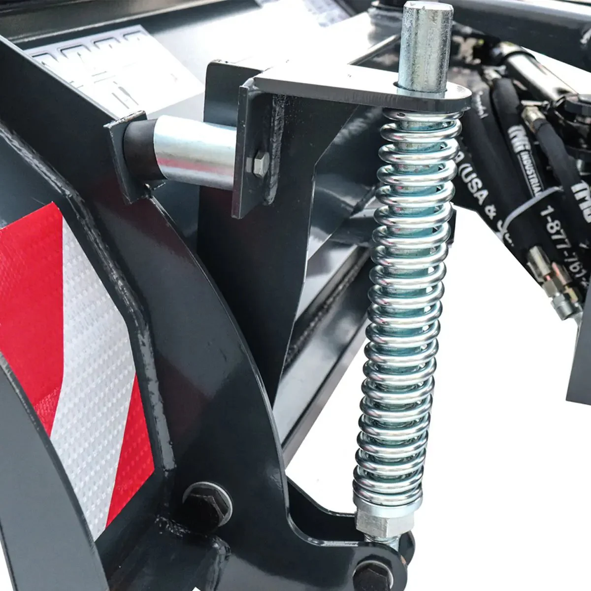 1.8 m Skid Steer Dozer Blade / Material Pusher, Bolt-On Cutting Edge, 30° Left/Right, TMG-DB72 - Image 8