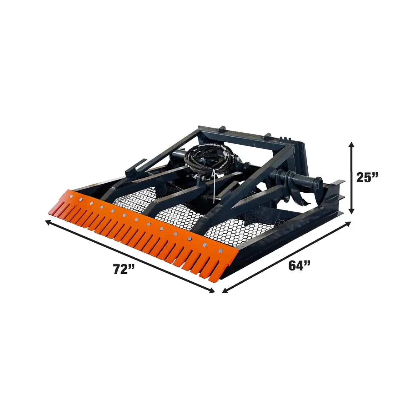 1829 mm (72”) Skid Steer Hydraulic Land Plane Scarifier, 8 Hydraulic Adjustable Ripper Teeth, Reversible Planer Comb, Grading, Spreading & Leveling, TMG-SLP75 - Image 3