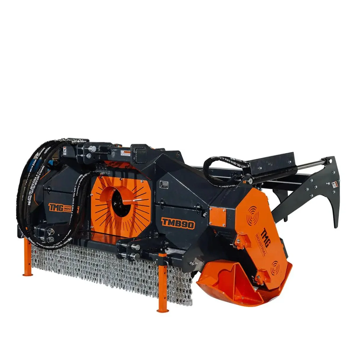 2260mm (89") Forestry Brush Mulcher, 36 WIDIA Cutting Teeth, For 70 - 130 HP Tractors, TMG-TMB90 - Image 3