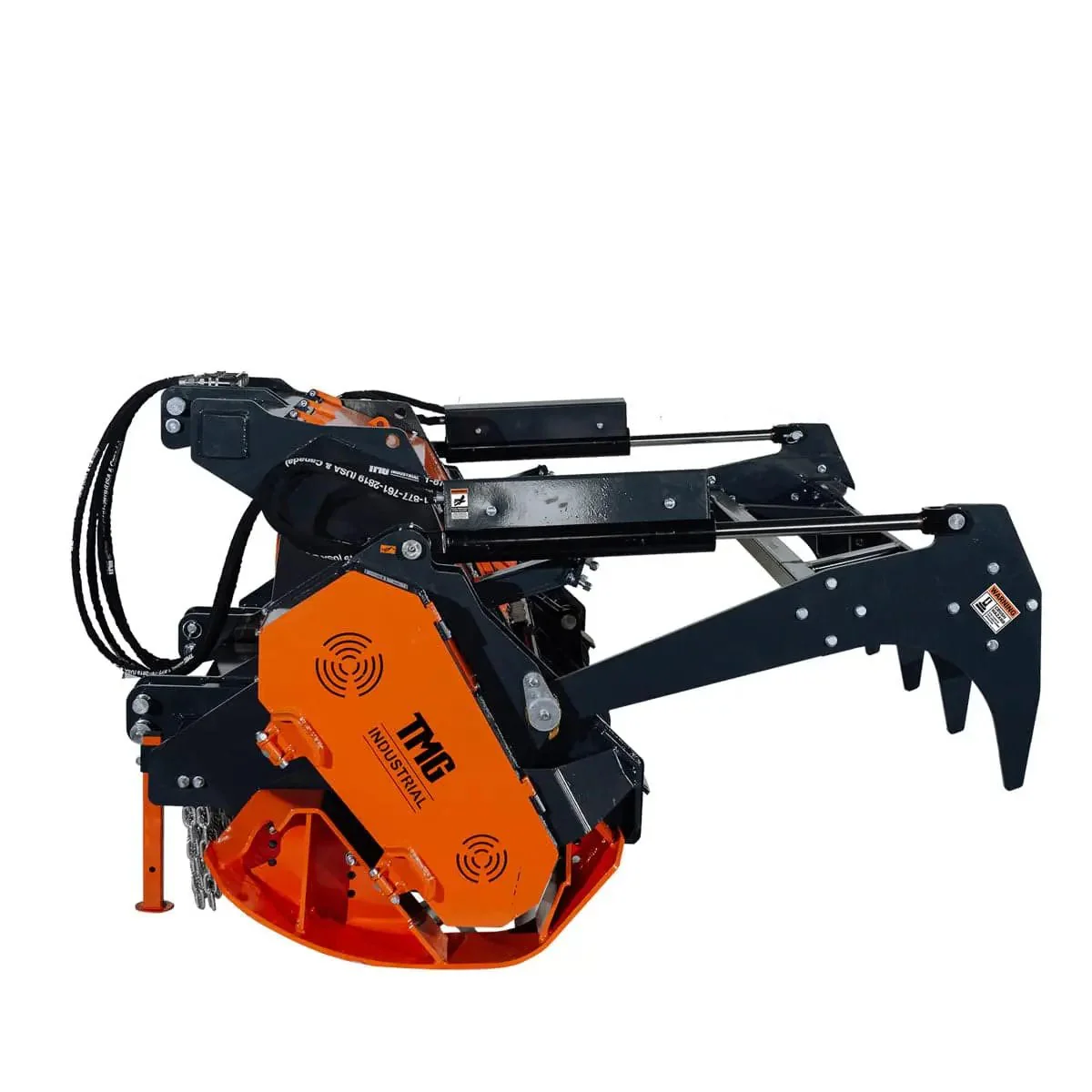 2260mm (89") Forestry Brush Mulcher, 36 WIDIA Cutting Teeth, For 70 - 130 HP Tractors, TMG-TMB90 - Image 5